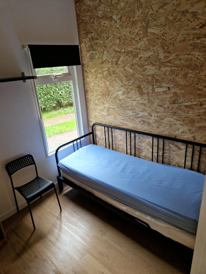 " Casitacuriosa " Chalet Op Camping Met Buitenzwembad Balen Exterior photo